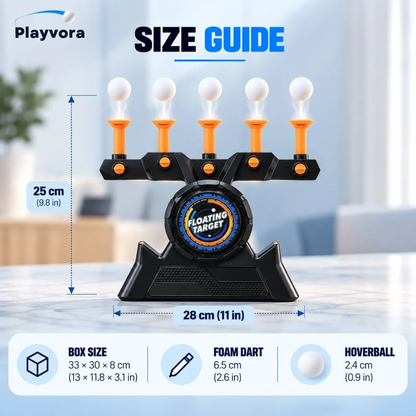 Playvora — The Screen-Free Floating Target Challenge