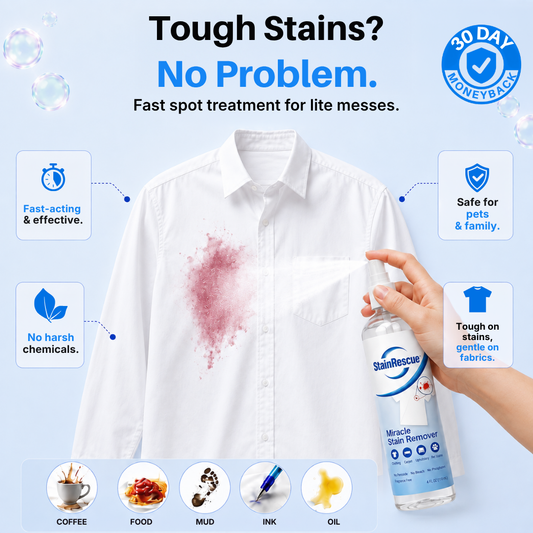 StainRescue — Saves Your Favorite Clothes Fast