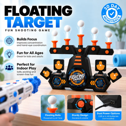 Playvora — The Screen-Free Floating Target Challenge